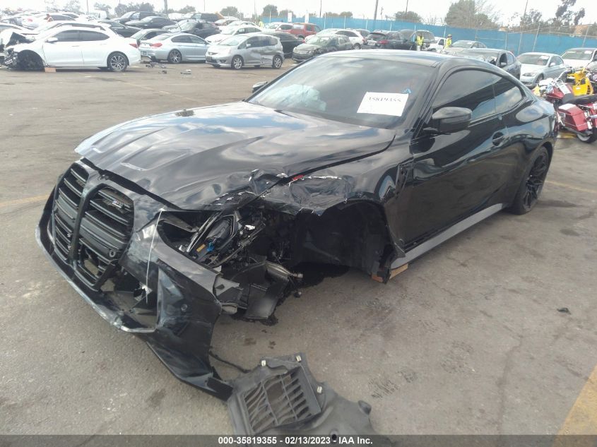 2022 BMW M4 COMPETITION XDRIVE VIN: WBS43AZ09NCK35934