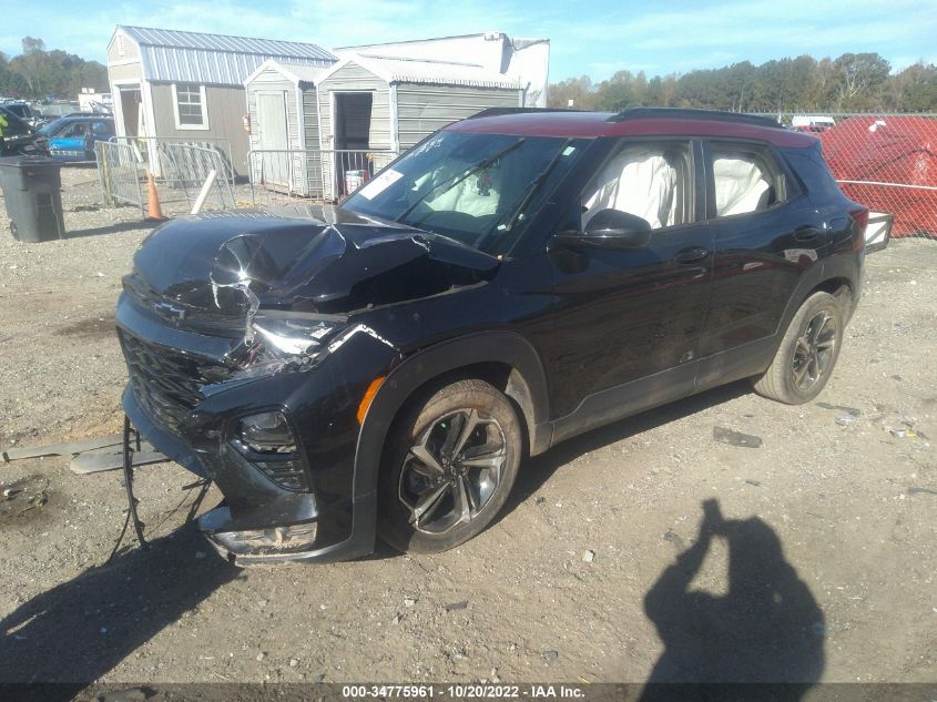 2021 CHEVROLET TRAILBLAZER RS VIN: KL79MTSL4MB034096