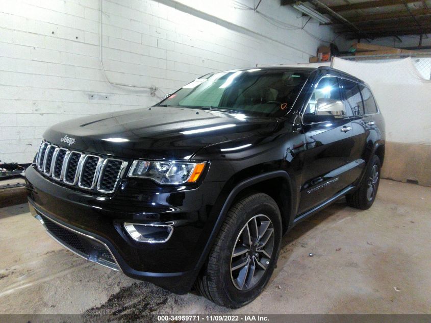 2022 JEEP GRAND CHEROKEE WK LIMITED VIN: 1C4RJFBG0NC123305