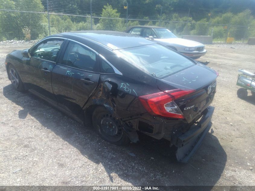 2020 HONDA CIVIC SEDAN LX VIN: 19XFC2F63LE025656