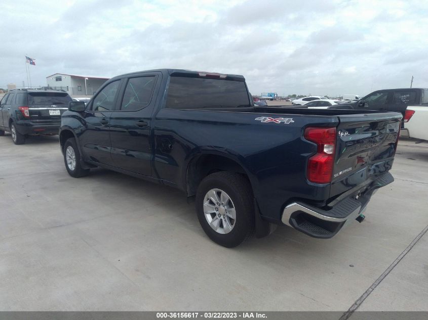 2022 CHEVROLET SILVERADO 1500 WORK TRUCK VIN: 3GCUDAED6NG524490