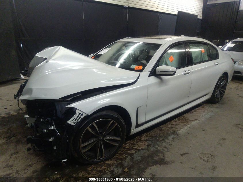 2021 BMW 7 SERIES 750I XDRIVE VIN: WBA7U2C0XMCF70408