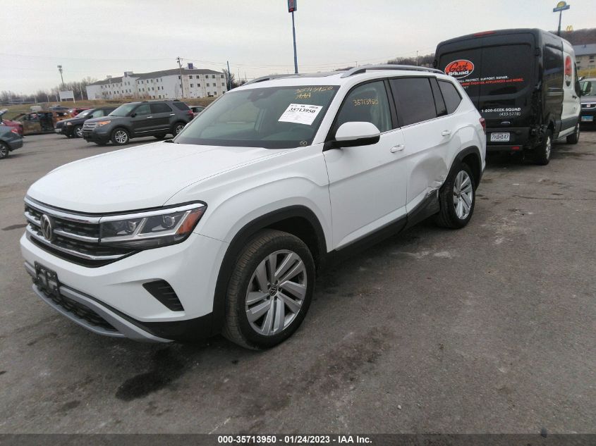 2021 VOLKSWAGEN ATLAS 3.6L V6 SEL VIN: 1V2BR2CA6MC517322