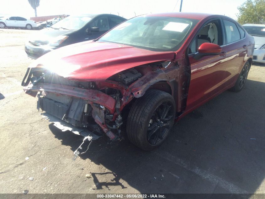 2020 FORD FUSION SE VIN: 3FA6P0HDXLR127488