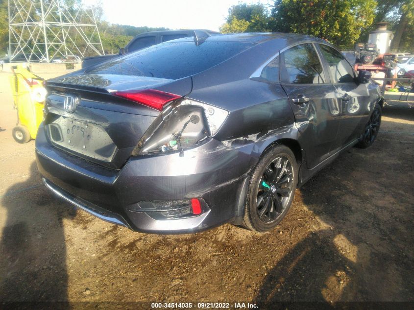 2020 HONDA CIVIC SEDAN EX VIN: 2HGFC1F36LH681534