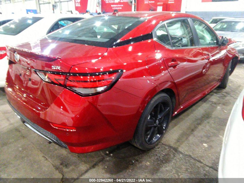 2021 NISSAN SENTRA SR VIN: 001AB8DV8MY321303