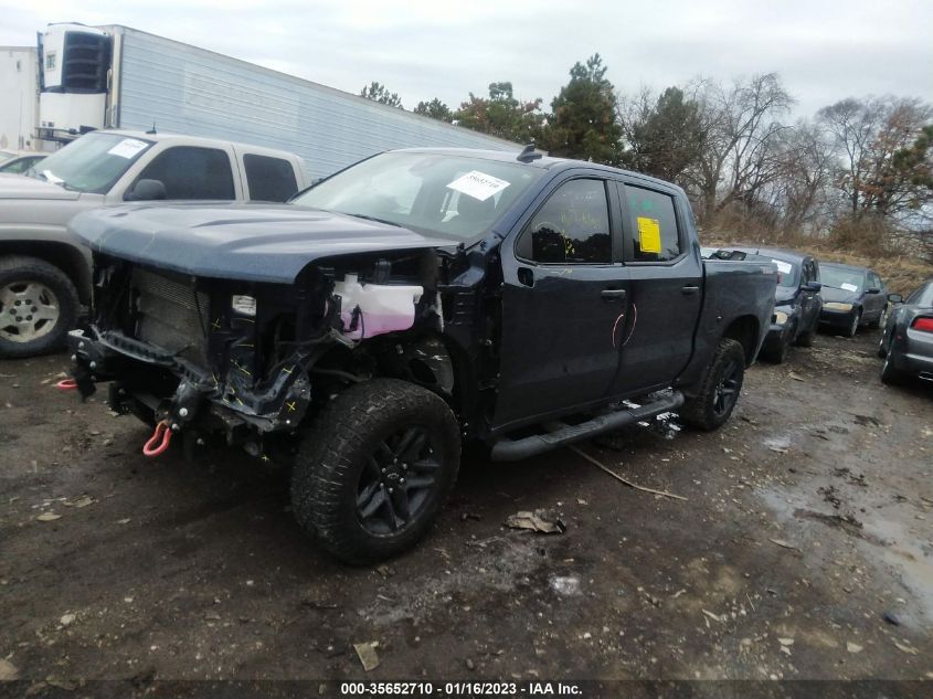 2021 CHEVROLET SILVERADO 1500 CUSTOM TRAIL BOSS VIN: 1GCPYCEF6MZ264718