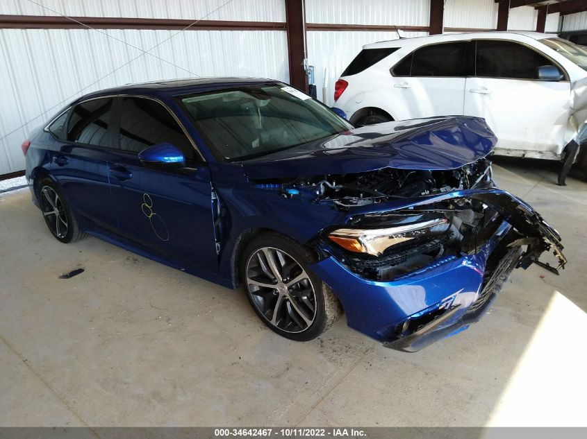 2022 HONDA CIVIC SEDAN TOURING VIN: 2HGFE1F93NH305794