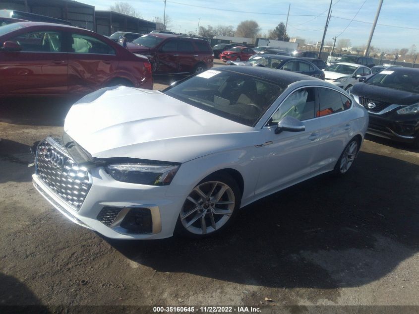 2021 AUDI S5 SPORTBACK PREMIUM VIN: WAUA4CF52MA037707