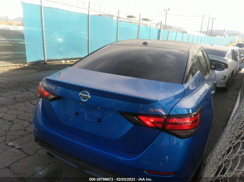 2021 NISSAN SENTRA SR VIN: 3N1AB8DV6MY246763