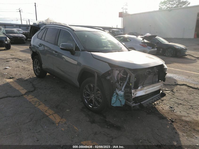 2022 TOYOTA RAV4 HYBRID XLE PREMIUM VIN: JTMB6RFV9ND065931