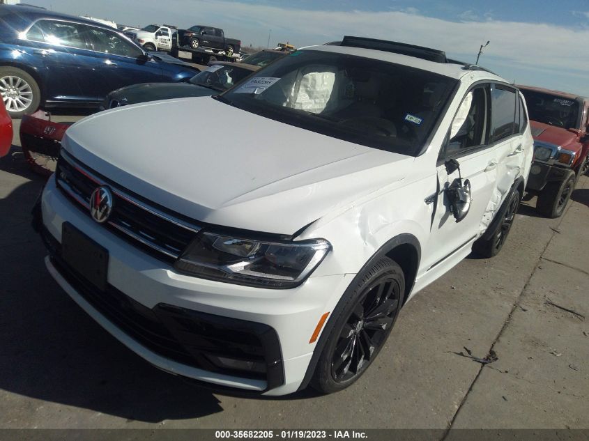 2021 VOLKSWAGEN TIGUAN SE/SE R-LINE BLACK/SEL VIN: 3VV2B7AX0MM045662