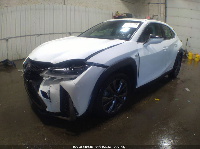 2021 LEXUS UX UX 250H F SPORT VIN: JTHR9JBH9M2043685