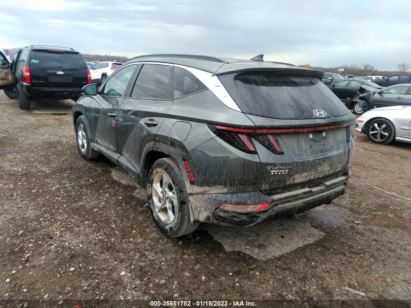 2022 HYUNDAI TUCSON SEL VIN: 5NMJB3AEXNH104366