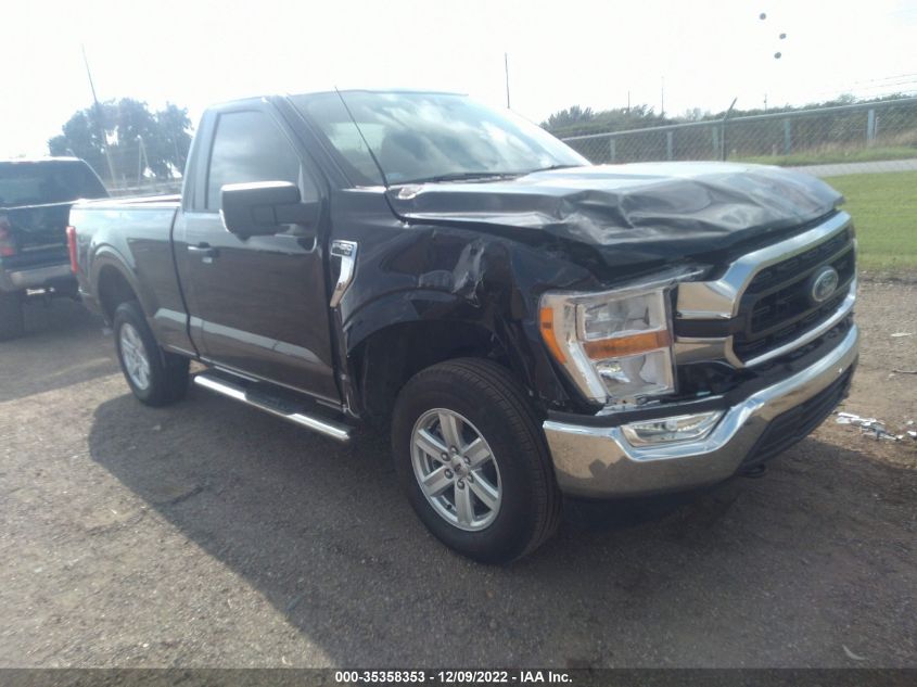 2022 FORD F-150 XL/XLT VIN: 1FTMF1E55NKD61892
