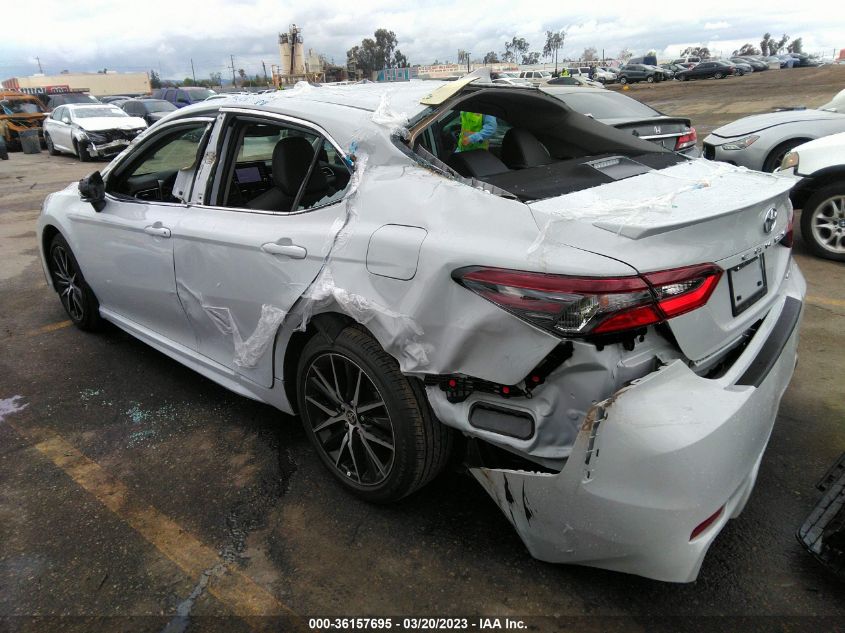 2023 TOYOTA CAMRY SE/SE NIGHTSHADE VIN: 4T1G11AK7PU131961