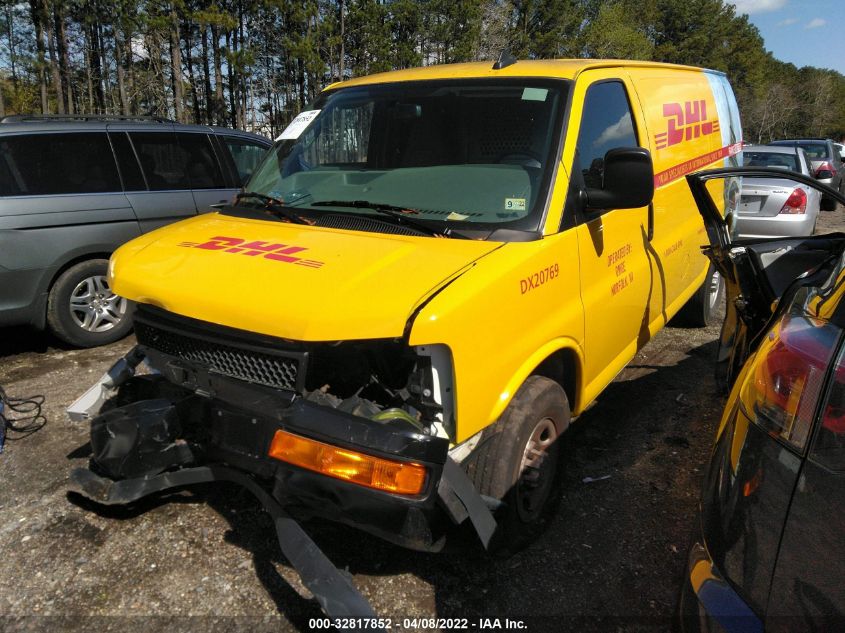 2020 CHEVROLET EXPRESS CARGO VAN VIN: 1GCWGAFG5L1237954