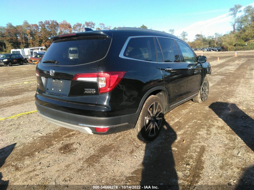 2020 HONDA PILOT TOURING 7-PASSENGER VIN: 5FNYF6H63LB059482