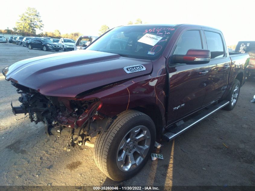 2020 RAM 1500 LONE STAR VIN: 1C6RREFT8LN232744