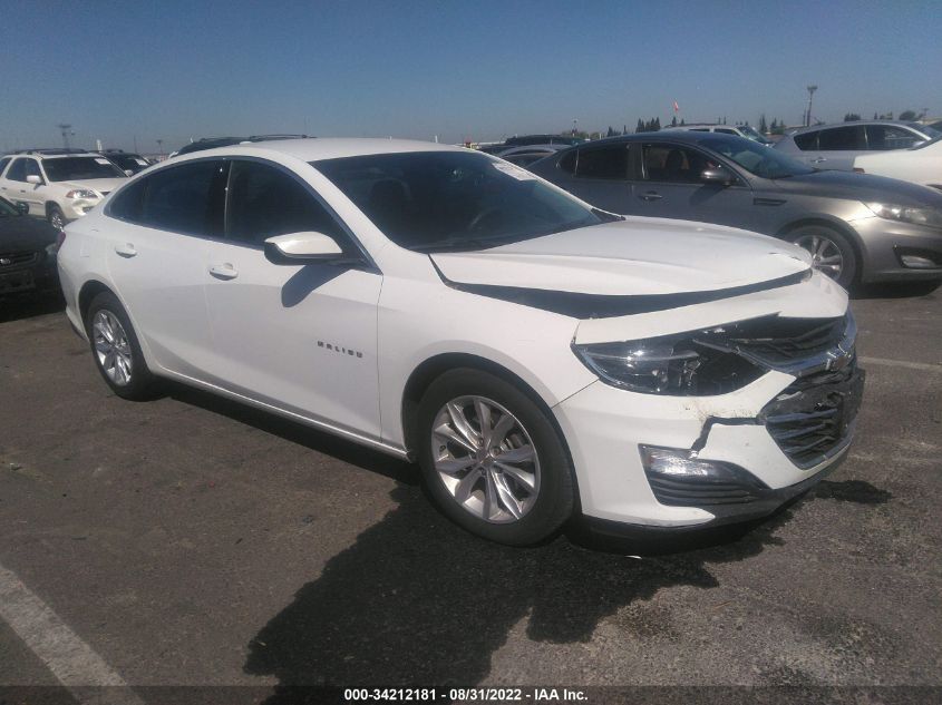 2021 CHEVROLET MALIBU LT VIN: 1G1ZD5ST1MF011679