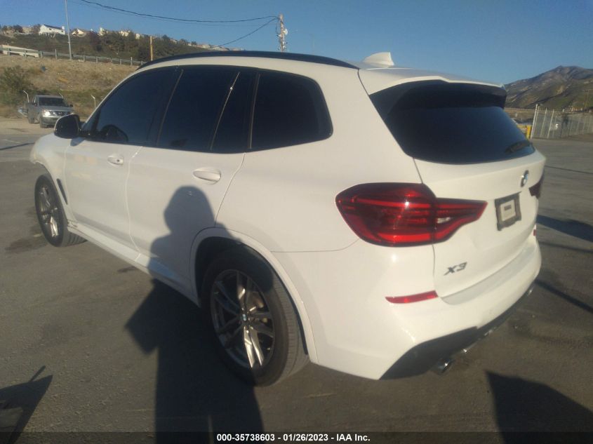 2021 BMW X3 SDRIVE30I VIN: 5UXTY3C09M9G13059