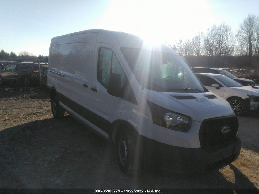 2021 FORD TRANSIT CARGO VAN VIN: 1FTBR1C88MKA33800