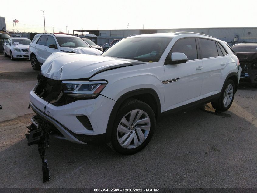 2021 VOLKSWAGEN ATLAS CROSS SPORT 3.6L V6 SE W/TECHNOLOGY VIN: 1V2JE2CA3MC219401