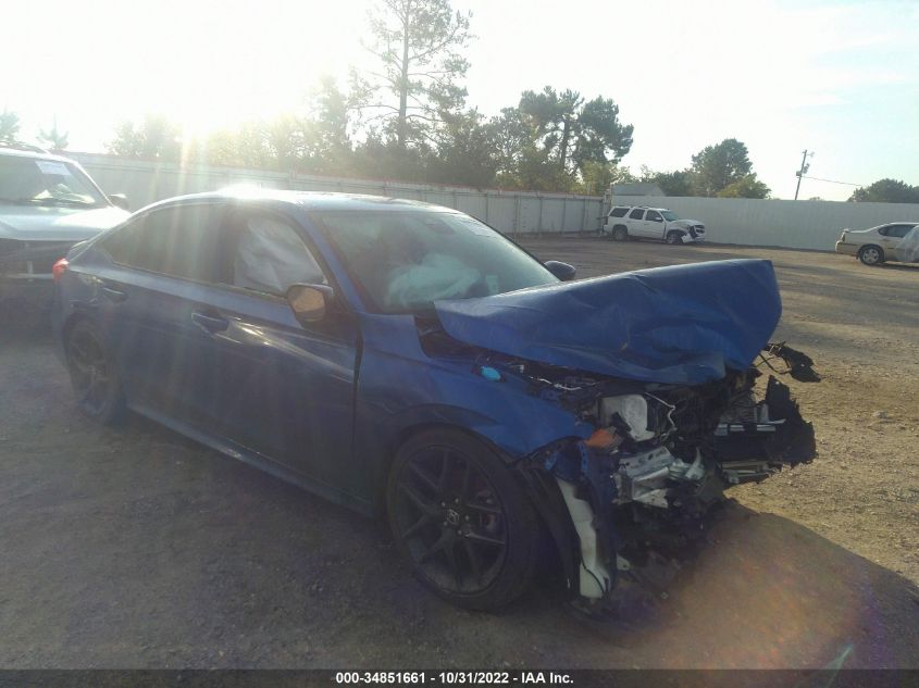 2022 HONDA CIVIC SEDAN SPORT VIN: 2HGFE2F58NH531056