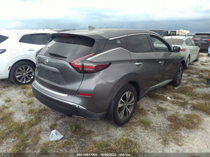 2021 NISSAN MURANO S VIN: 5N1AZ2AJ3MC121845