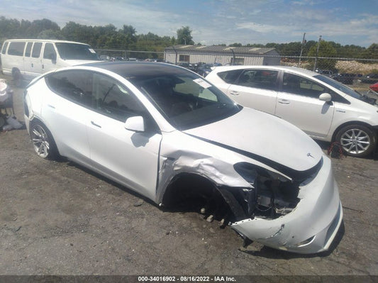 2021 TESLA MODEL Y LONG RANGE VIN: 5YJYGAEE5MF149794