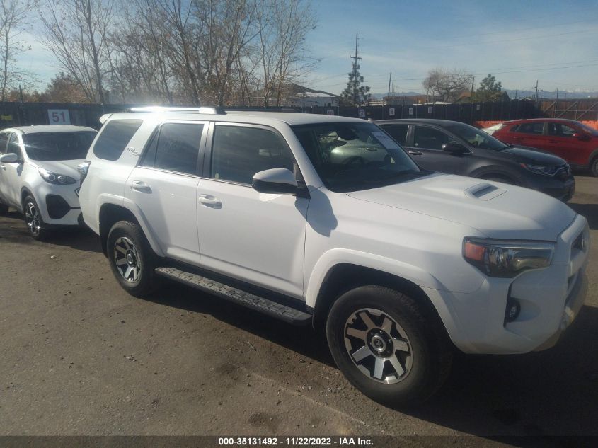 2021 TOYOTA 4RUNNER TRD OFF ROAD VIN: JTEPU5JR8M5936790