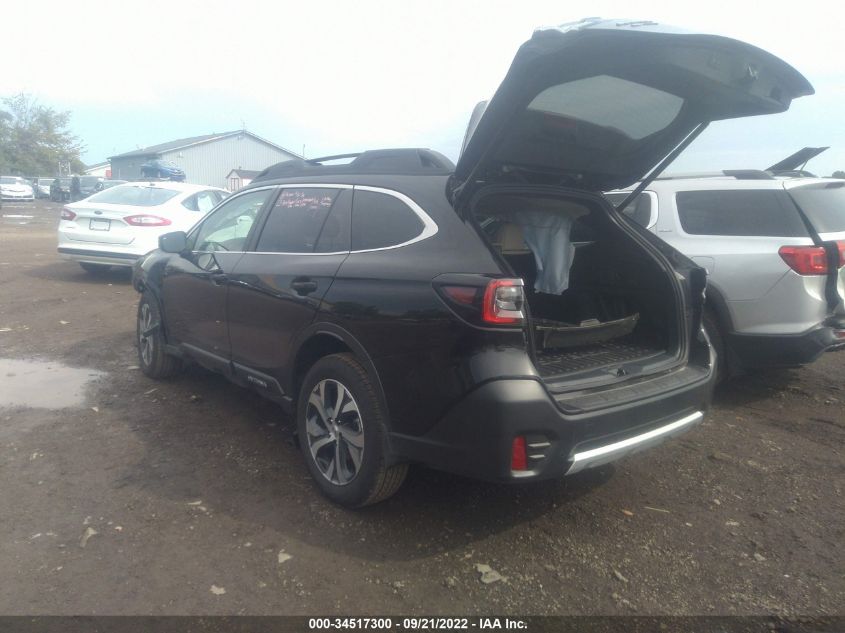 2022 SUBARU OUTBACK LIMITED VIN: 4S4BTANC4N3264137