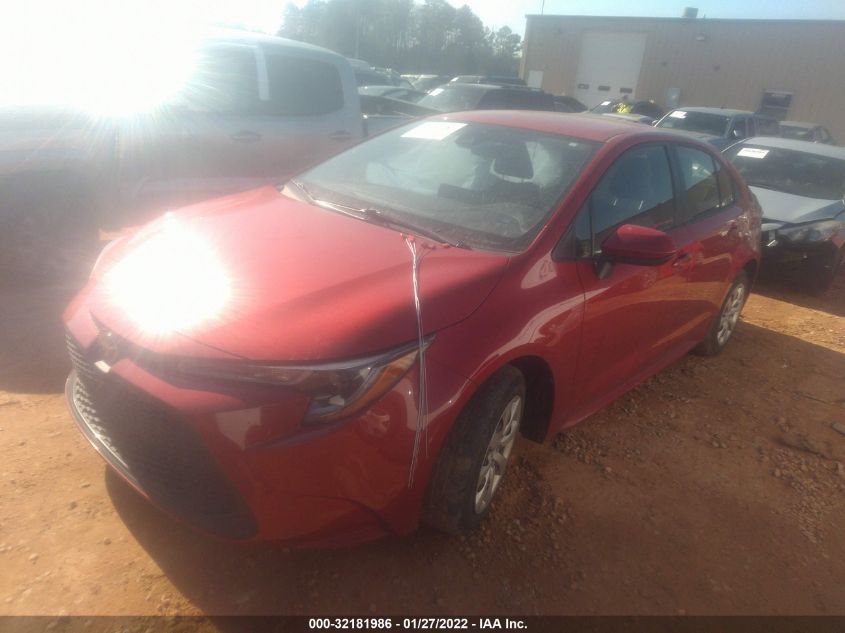 2020 TOYOTA COROLLA LE VIN: JTDEPRAE5LJ009792