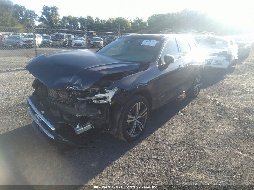 2021 VOLVO XC60 MOMENTUM VIN: YV4102RK3M1800132