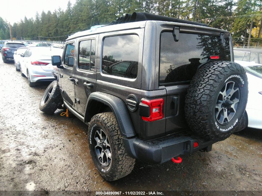 2021 JEEP WRANGLER UNLIMITED RUBICON VIN: 1C4HJXFG3MW526526