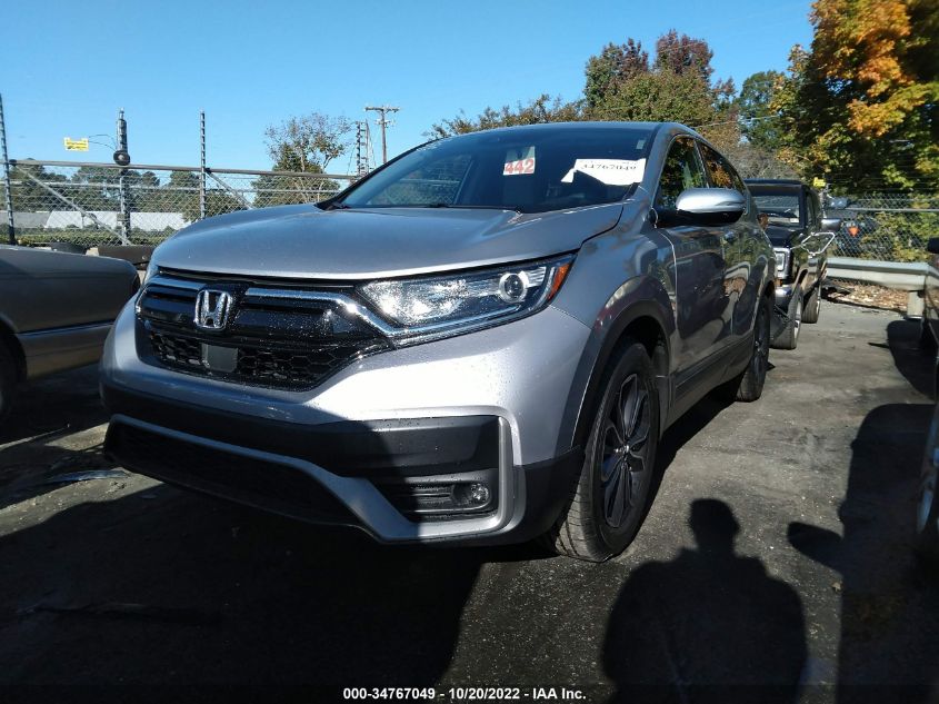 2021 HONDA CR-V EX VIN: 2HKRW1H50MH416120