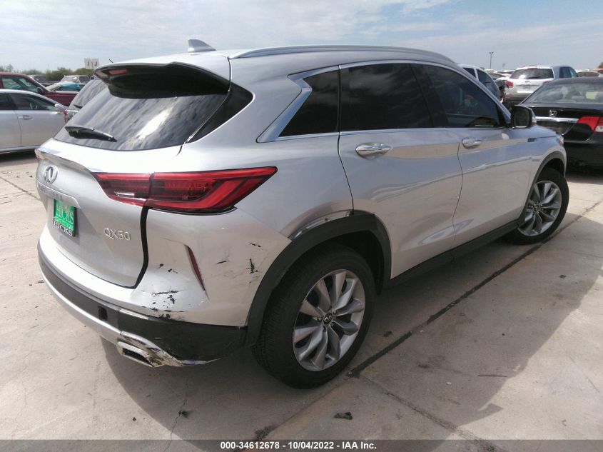 2021 INFINITI QX50 ESSENTIAL VIN: 3PCAJ5CA9MF126464