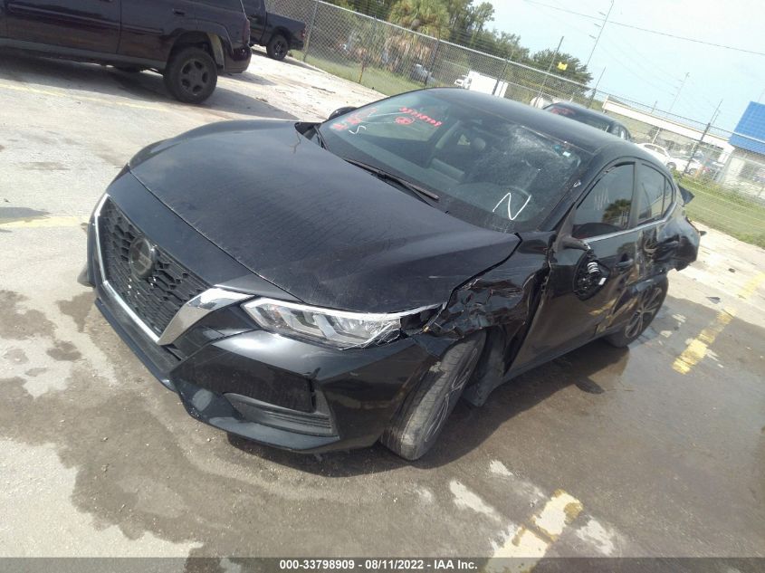 2021 NISSAN SENTRA SV VIN: 3N1AB8CV0MY241950
