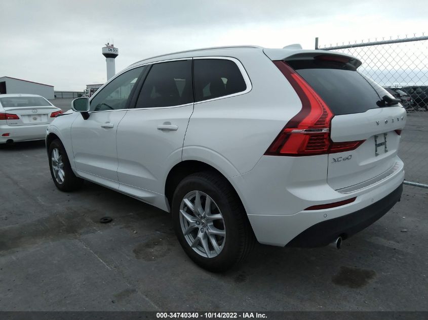 2021 VOLVO XC60 MOMENTUM VIN: YV4A22RK1M1864857