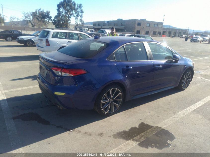 2022 TOYOTA COROLLA SE/SE NIGHTSHADE/APEX SE VIN: 5YFS4MCE0NP111981