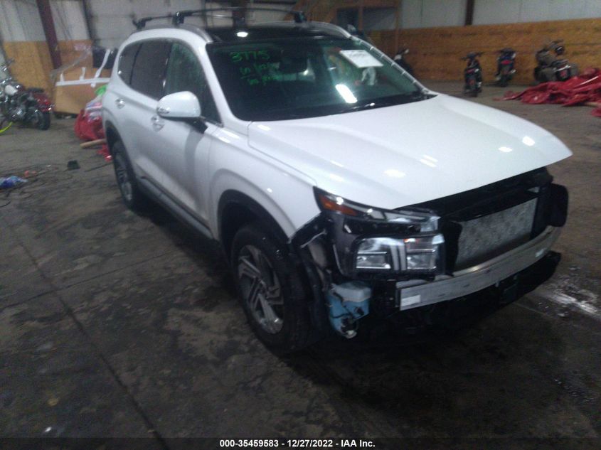 2021 HYUNDAI SANTA FE SEL VIN: 5NMS3DAJXMH352720