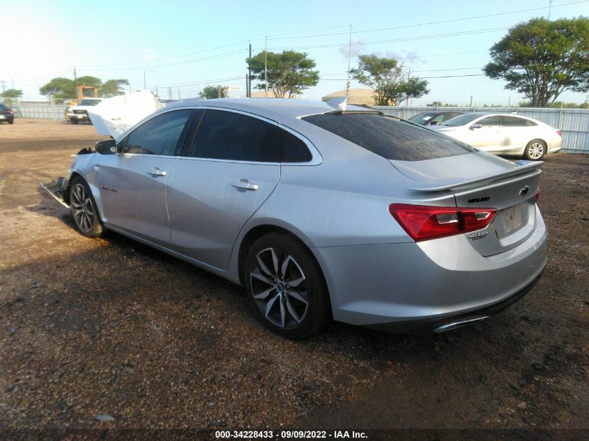 2021 CHEVROLET MALIBU RS VIN: 1G1ZG5ST9MF047854