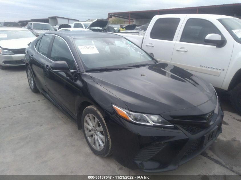 2020 TOYOTA CAMRY SE VIN: 4T1G11AK0LU978492