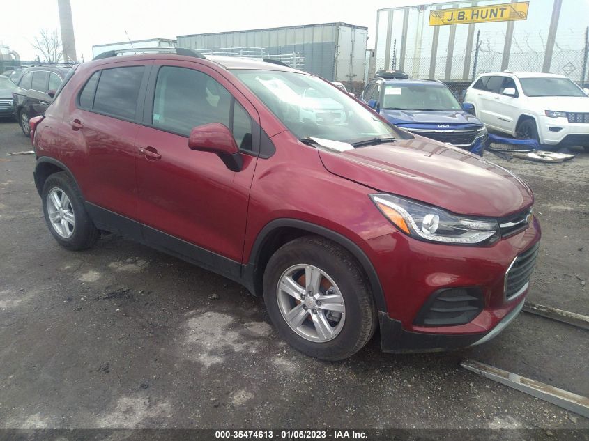 2021 CHEVROLET TRAX LT VIN: KL7CJLSB0MB316077