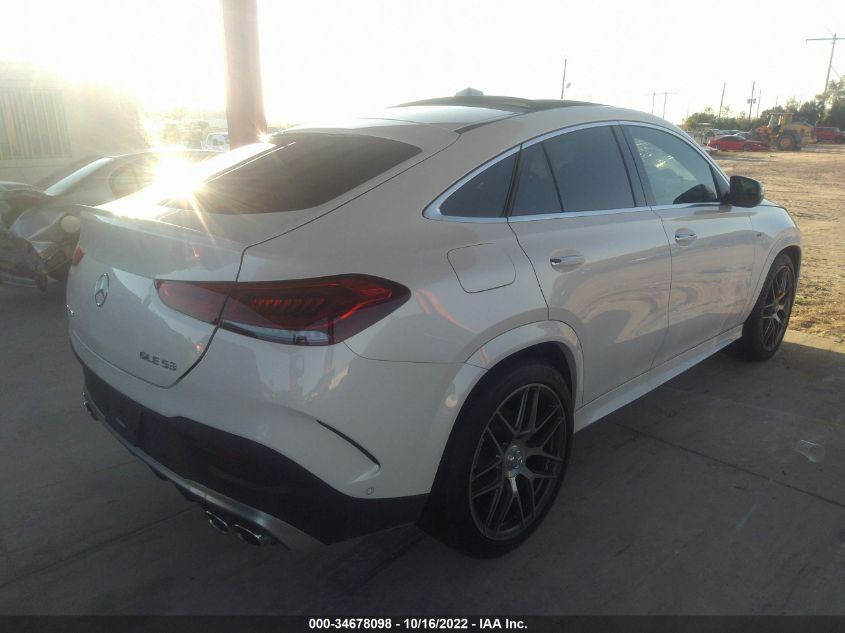 2022 MERCEDES-BENZ GLE AMG GLE 53 VIN: 4JGFD6BB4NA797902
