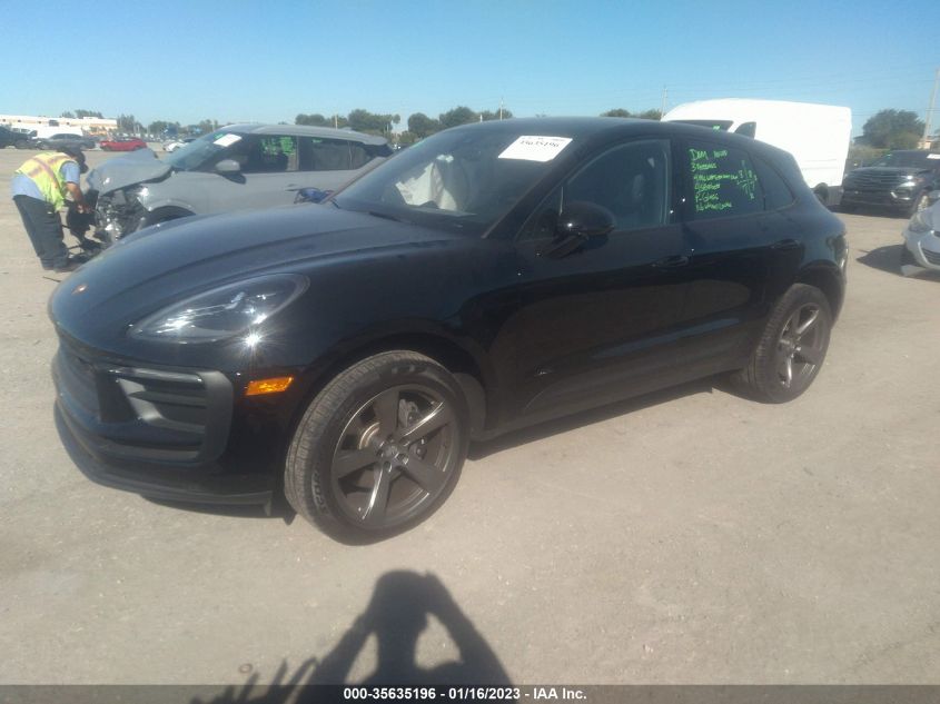 2022 PORSCHE MACAN VIN: WP1AA2A50NLB07030