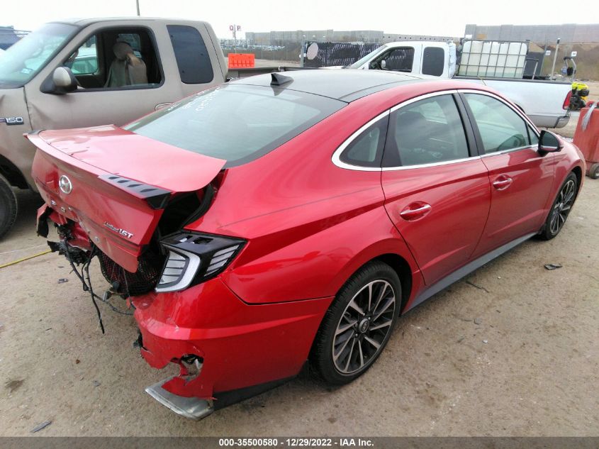 2021 HYUNDAI SONATA LIMITED VIN: 5NPEH4J23MH079940