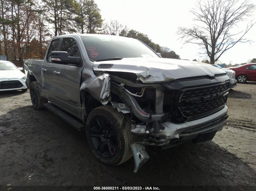 2022 RAM 1500 BIG HORN VIN: 1C6SRFBT9NN189290