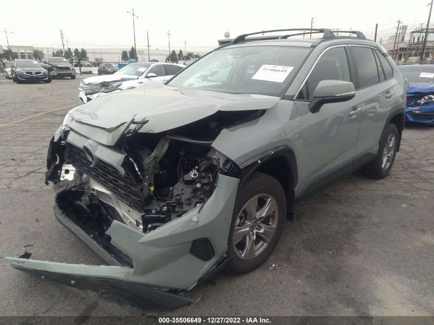2022 TOYOTA RAV4 XLE VIN: 2T3W1RFV0NW232244