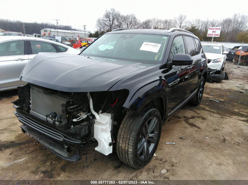 2022 VOLKSWAGEN ATLAS 3.6L V6 SEL R-LINE VIN: 1V2AR2CA6NC501389